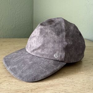 lululemon Fast and Free Soft Athletic Hat Heathered Gray